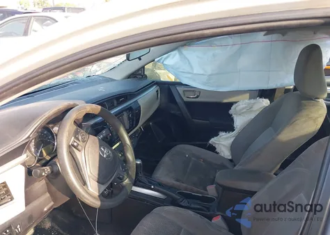 2016 Toyota Corolla Le Plus из США, поврежденный, VIN 5YFBURHEXGP458176